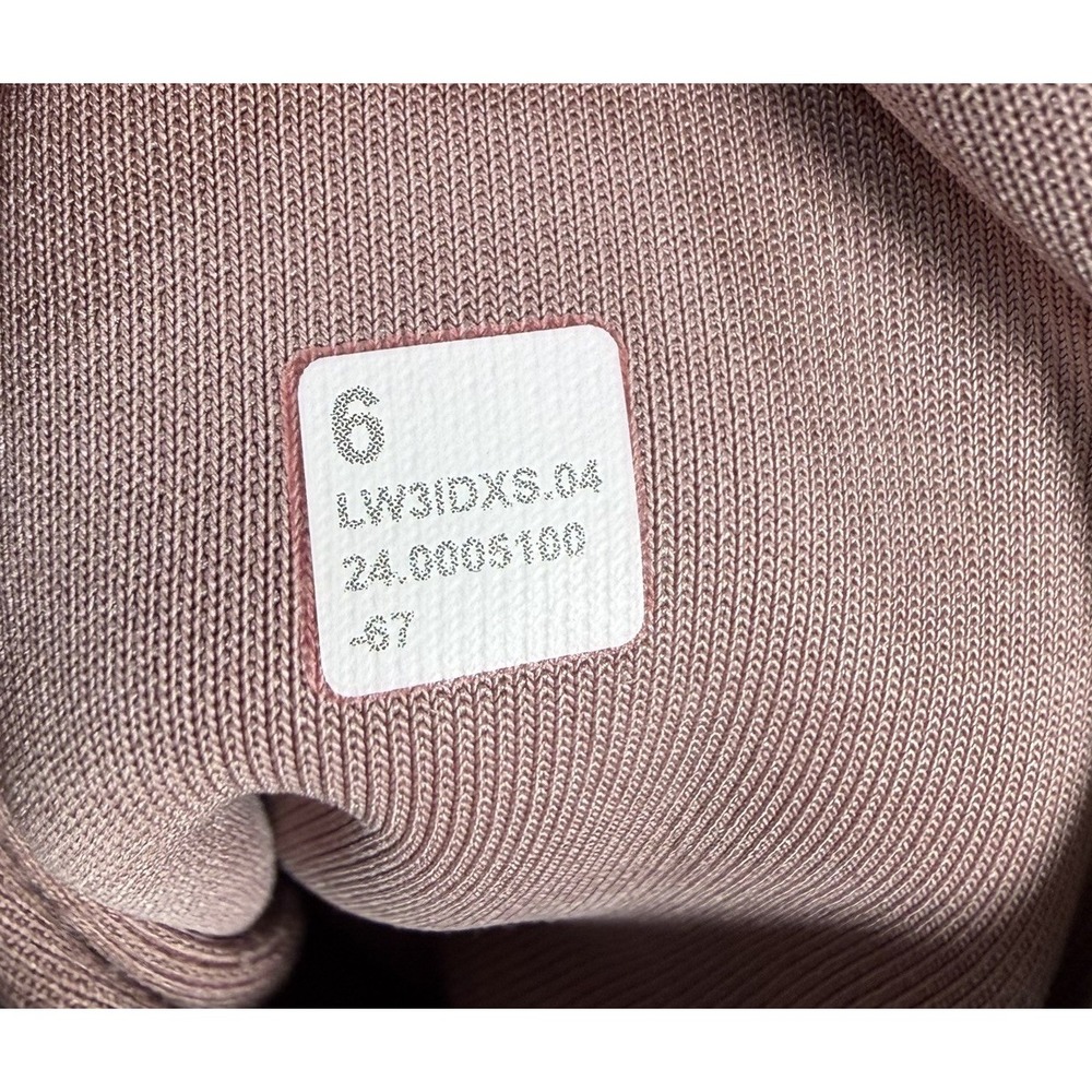 Lululemon Brushed Softstreme Half Zip Womens Sz 6 in Twilight Rose W3IDXS - Picture 7 of 7